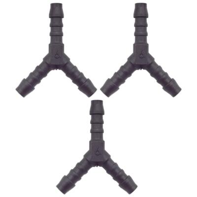 3 x YOU.S Original Schlauchverbinder Zwischenstück RGV Ø 6x6x6 mm - Y Form