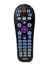 RCA RCR414BHE Universal 4-Device Multi-Function Streaming TV DVD Remote Control