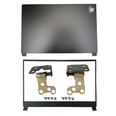 New for MSI Delta 15 A5EFK MS-15CK 15.6''Laptop LCD Back Cover+Bezel+Hinges Blue