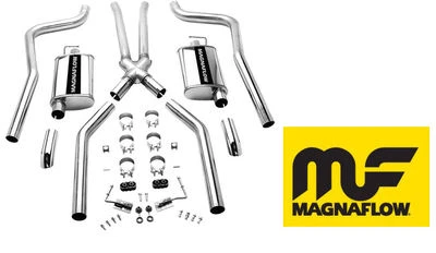 Ligne échappement Plymouth Barracuda L6 V8 de 1970 à 1972 Magnaflow - Photo 1/4