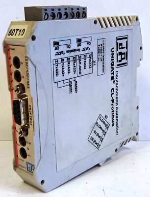 Deutschmann Automation UNIGATE CL-GY-PBDPV1-KY V3847 PROFIBUS PLC Module