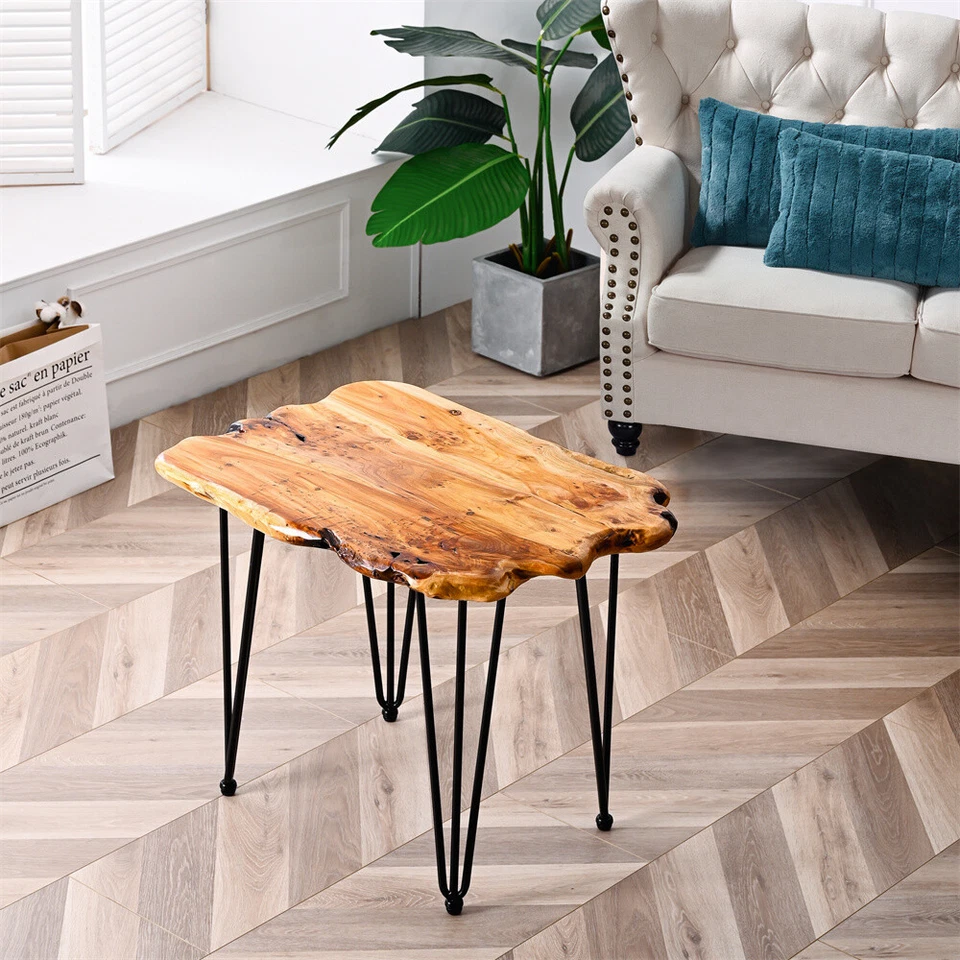 HST 6" - 30" Coffee Table Metal Hairpin Legs Iron Bar Black Set of 4 for DIY - Image 4 of 4