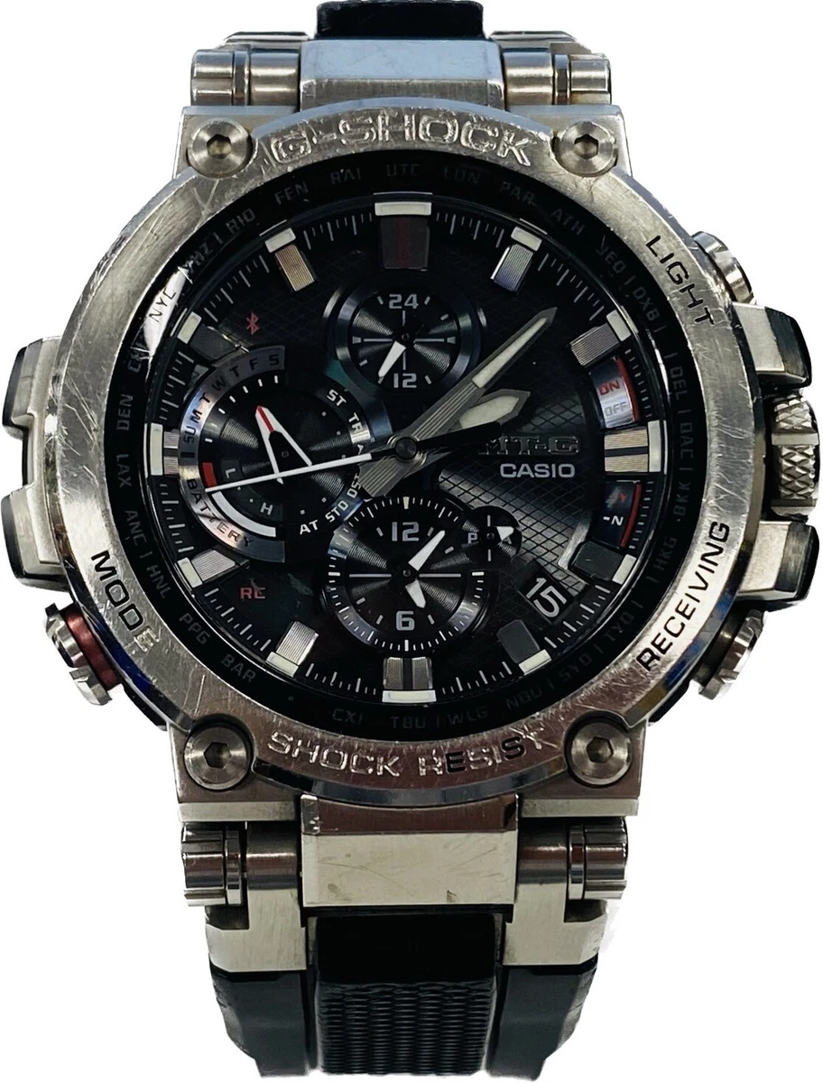 Casio G Shock MTG B1000 1AJF Bluetooth Cronograph A14