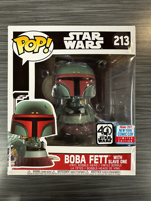スターウォーズ　Funko POP ♯213 ボバフェットwith スレイブワン スターウォーズ Funko POP ♯213 ボバフェットwith スレイブワン