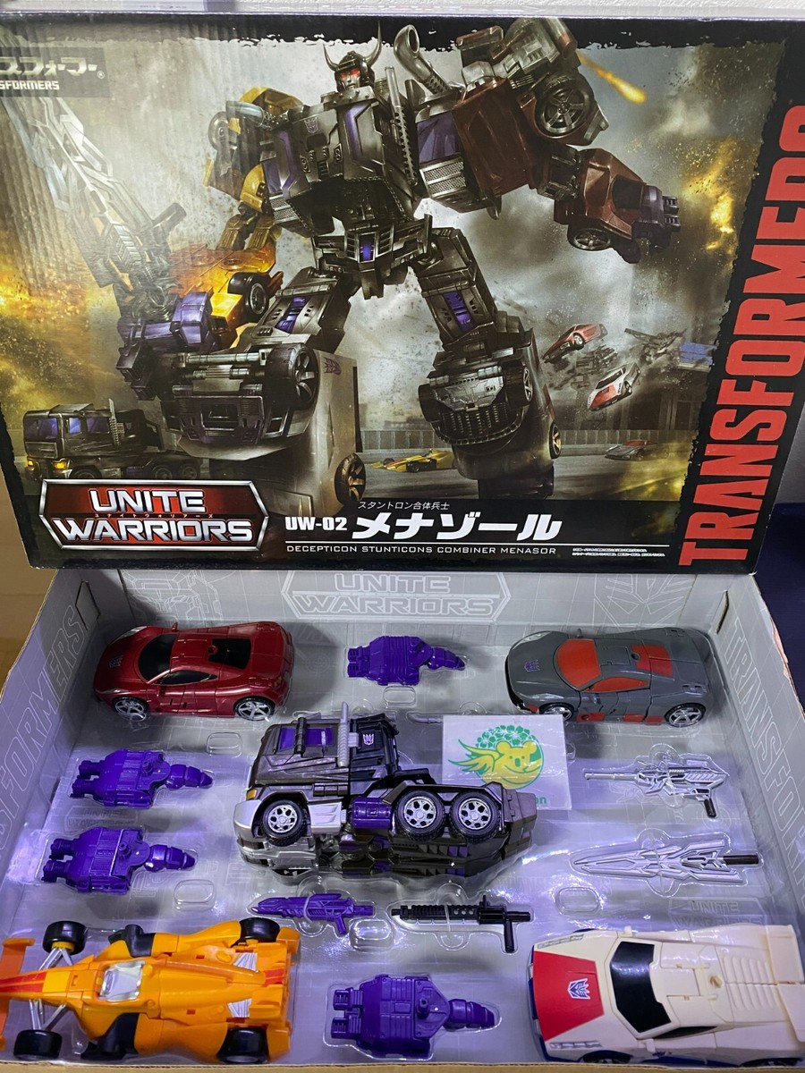 Transformers Unite Warriors UW02 Menasor Menazoru Action Figure