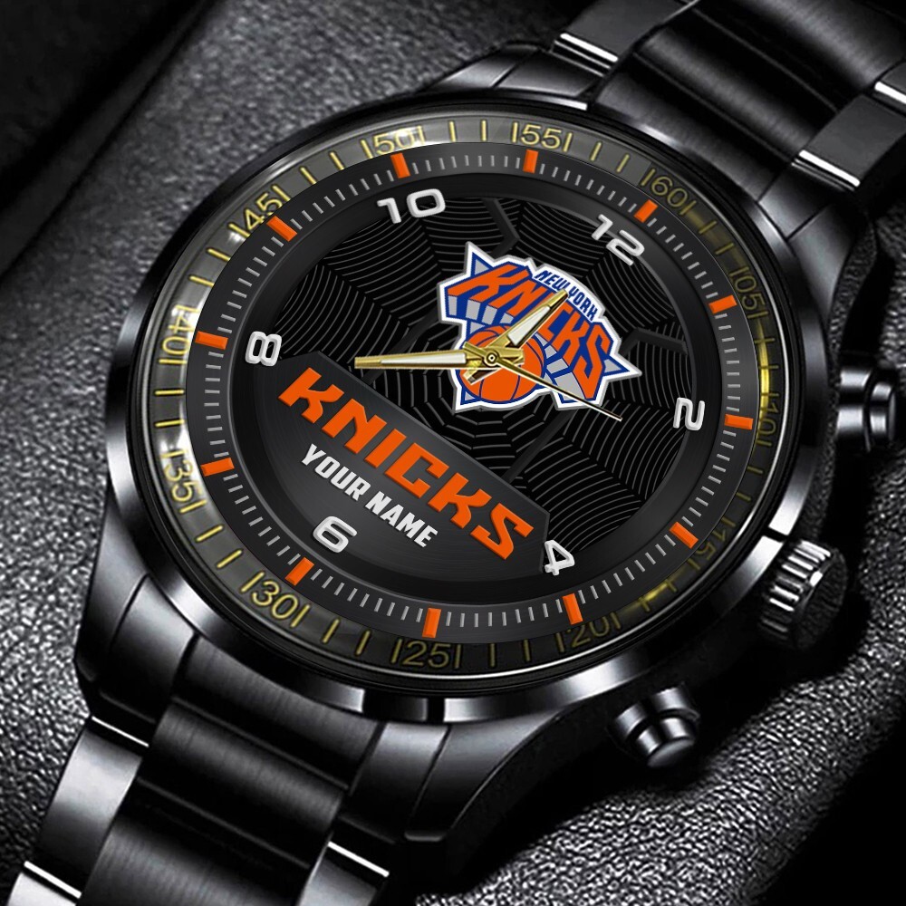 New York Knicks Men's Stainless Metal Watch