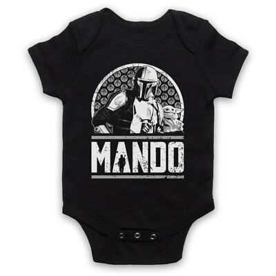 MANDALORE WARS MANDO SCI FI TV KOPFGELDJÄGER STAR BABY WACHSEN BABYANZUG GESCHENK