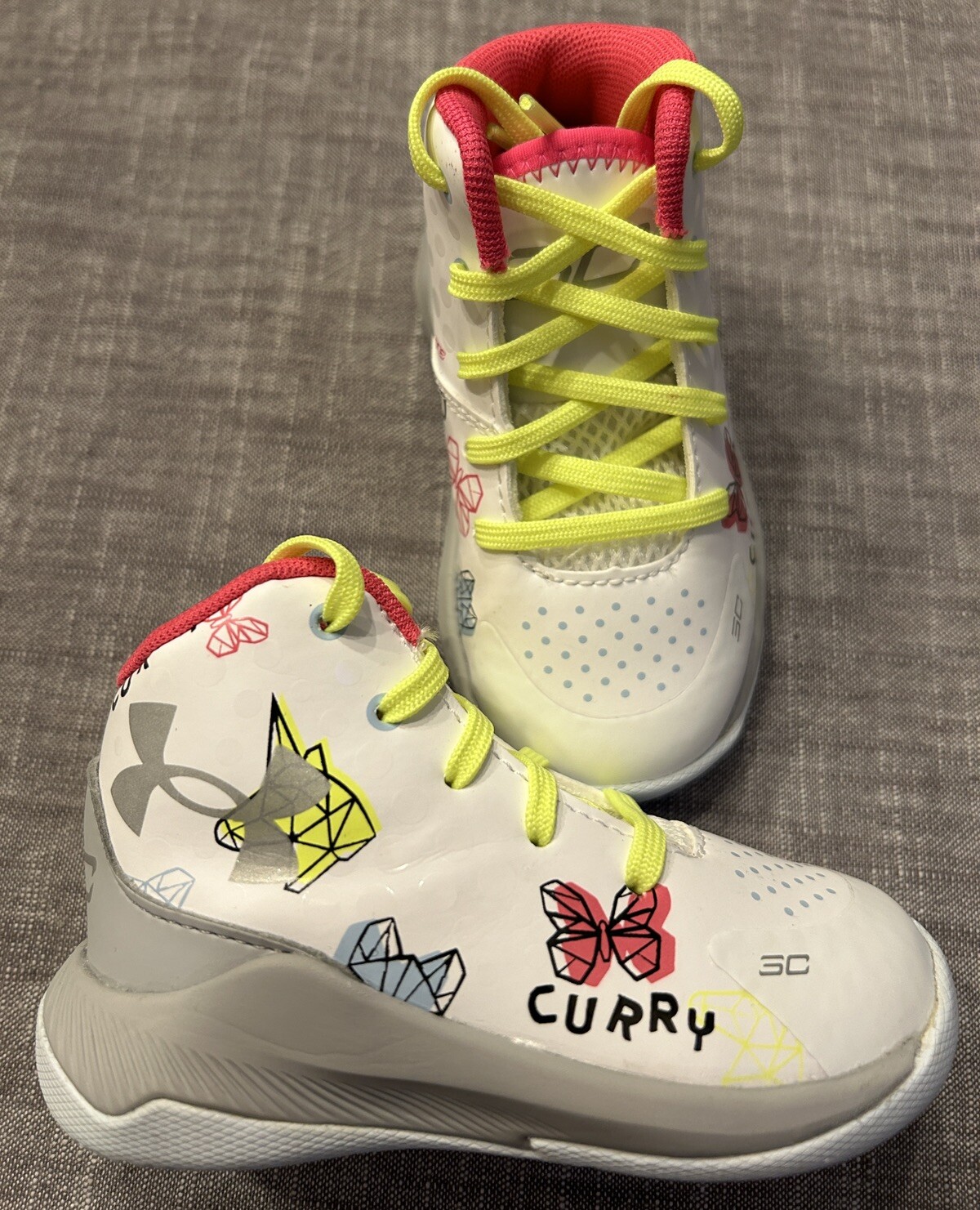 Under Armour Curry 1 Toddler Shoes Size 5K  3026415-100 NEW-image