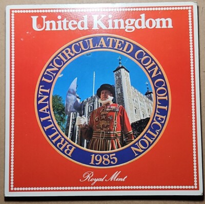 希少　1985 UNITED KINGDOM MINT COIN 1985 United Kingdom BU Mint Set ( UK.#22 ) | eBay