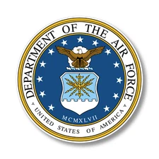 US Air Force DECAL WALL HIGH QUALITY STICKER 3M CAR TRUCK Window Laptop