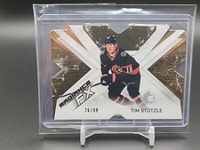 2022-23 UD SPx Radiance Gold F/X Tim Stutzle /99 Ottawa Senators 