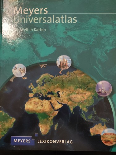Meyers Universalatlas: Die Welt in Karten | Buch | Zustand sehr gut - Bild 1 von 2