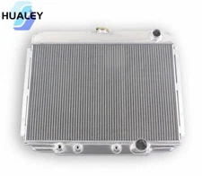 24" W 3 Row Aluminum Radiator For 1967-1970 Ford Mustang / Mercury Cougar CU338