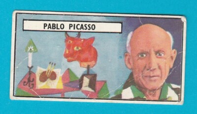 FAMOUS PEOPLE - PABLO  PICASSO  (B) - LYONS MAID  - 1966