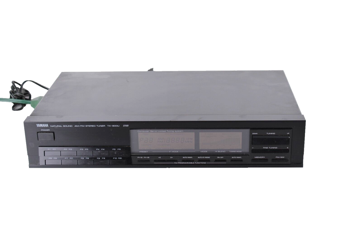 YAMAHA NATURAL SOUND AM/FM STEREO TURNER TX-900U LIGHTS UP NOT