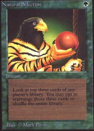 1x Natural Selection NM-Mint, English 2nd Edition Unlimited MTG Magic