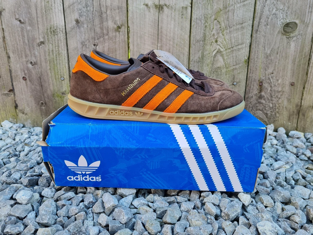 adidas Hamburg Mustang Brown St Nomad Orange Gum UK 8 2014