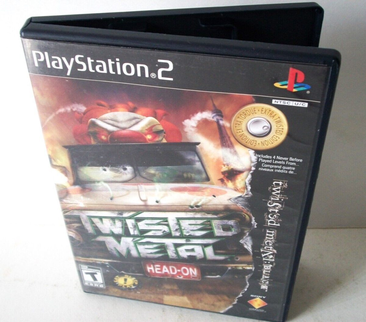 Twisted Metal Head-On Case Only NO GAME PlayStation 2 PS2 Empty