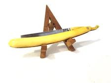 Vintage Clauss Freemont O.U. Bakelite Handle & Shank Straight Razor   