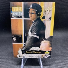 1993 Upper Deck Future Heroes #62 Frank Thomas Chicago White Sox