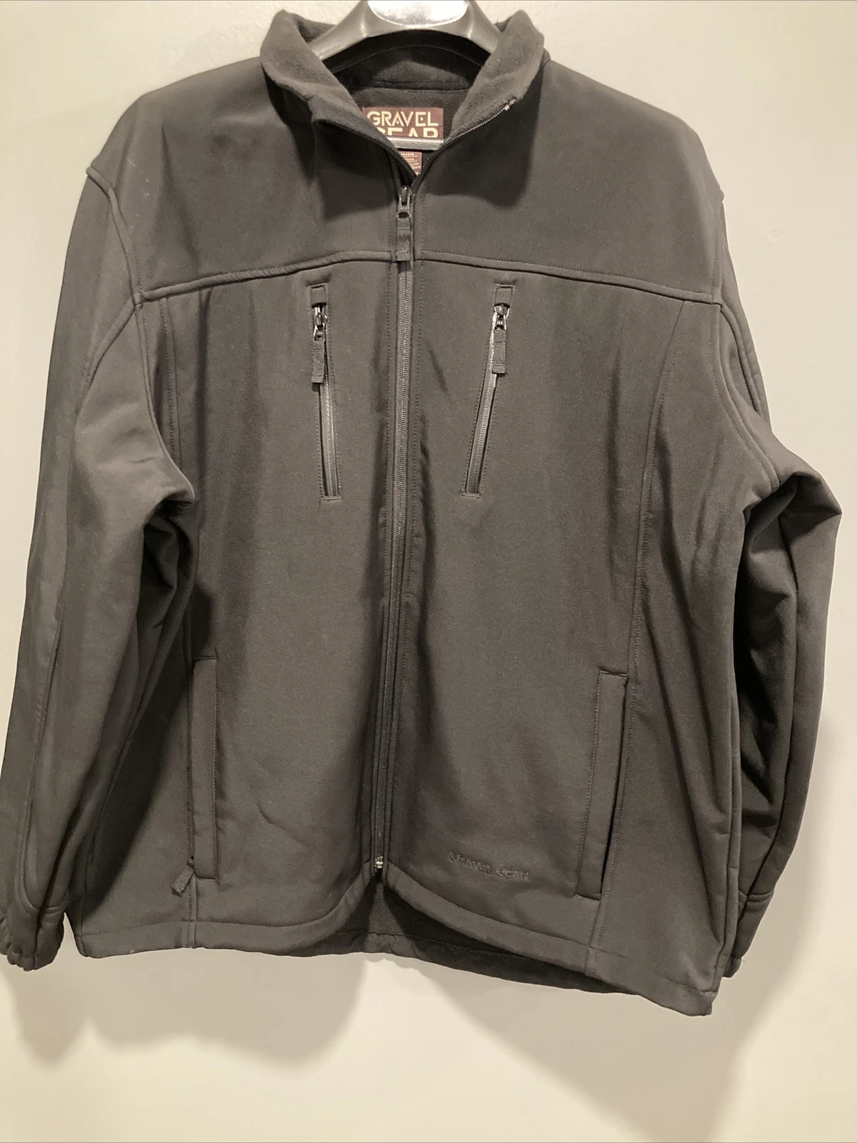Gravel Gear Softshell Men Size 2XL Water Resistant Insulated Workwear Jacket