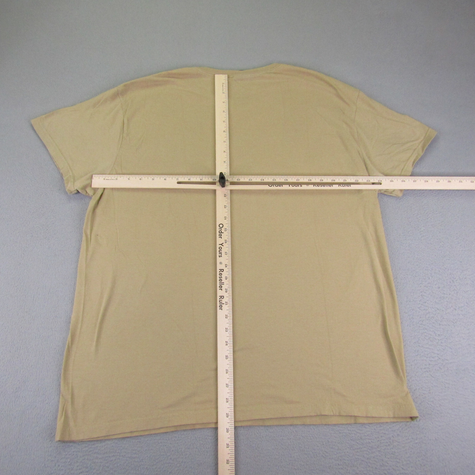 Polo Vintage Ralph Lauren Camicia Uomo Extra Large Beige Marrone Logo Pony Y2K ^