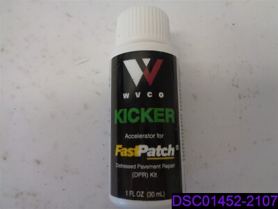Qty = 24 oz: Kickers for FastPatch Distressed Pavement Repair Kit 1 oz WVCO