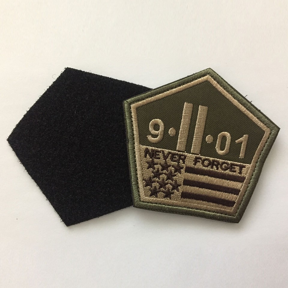 Never Forget September 11 Attacks 9/11 Anniversary Tactical Hook Loop ...