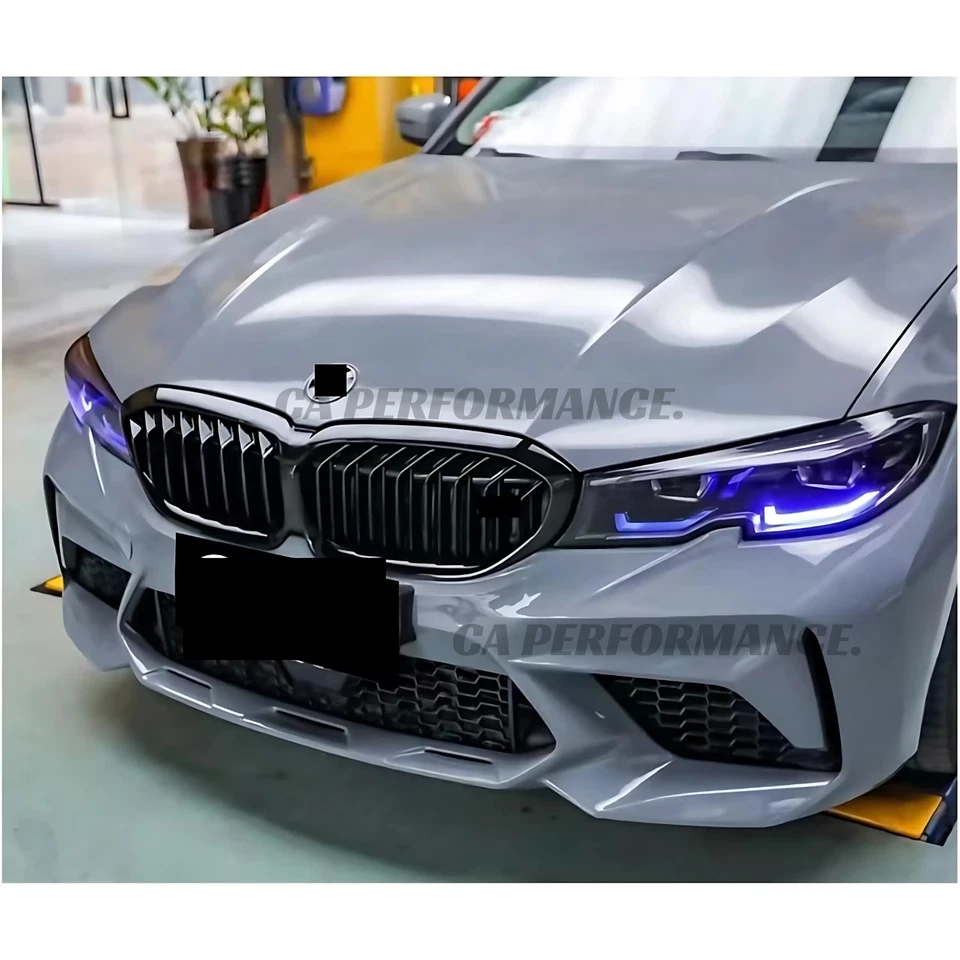 Для BMW 3 серии 19-21 G20 и G21 передний M3C подтяжка лица бампер крышка преобразования новый - Изображение 3 из 3