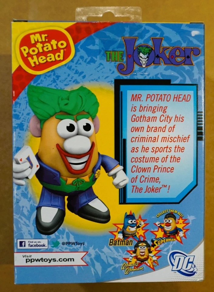 Playskool Mr. Figura Potato Head DC Comics The Joker Foto 3 de 4