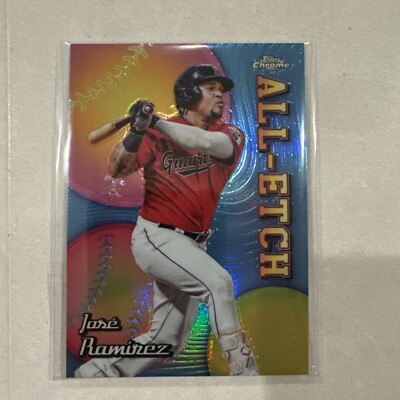 2024 Topps Chrome Jose Ramirez All Etch #CAE-17 Guardians