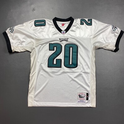 100% Authentic Brian Dawkins Mitchell & Ness 2004 Eagles Jersey Size 48 XL Mens