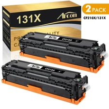 2PK CF210A Toner Cartridge For HP 131A LaserJet Pro 200 M251nw MFP M276nw M276