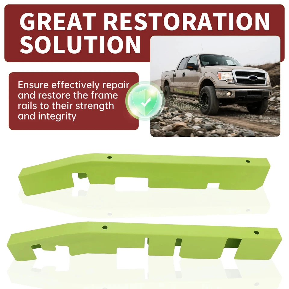 Frame Rust Repair Kit Steel LH & PH For Ford F150 Extended Cab 4WD 2004-2008 Foto 3 de 4