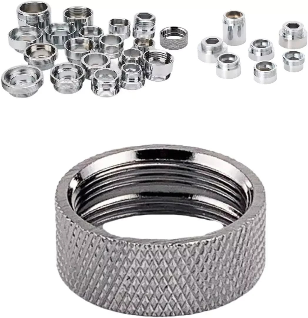 Faucet Adapter 55/64-27T to 15/16-27T Female Size Converter