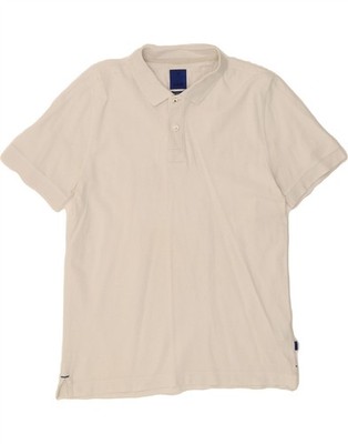 JOOP Mens Modern Fit Polo Shirt Medium White Cotton DH51