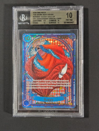 Buggy (SP Card Gold) graded BGS 10 for sale on eBay