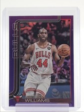 PATRICK WILLIAMS 2025-26 TOPPS FLAGSHIP PURPLE RAINBOW FOIL #38 /250 Q6846