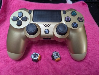 Sony PlayStation Dualshock 4 Gold Controller Upgraded With Driftproof TMR