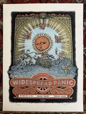 WIDESPREAD PANIC Chicago 2011 SPUSTA S/N #474/600 MINT! Concert Poster SALE!