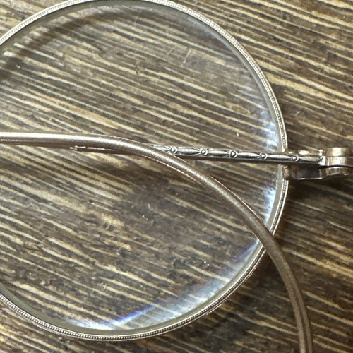 Vintage Brille Brillen / Gold, 10k R.G.P. Komplett mit Vintage Hartschalenkoffer - Bild 7 von 14