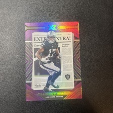 Panini XR 2022 - Extra Extra Davante Adams #EXT-20 púrpura/25