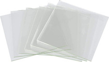 System 96 COE 96 Clear Fusing Glass Squares - 6 Pack 8X12 