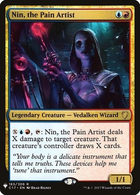 x1 Nin, the Pain Artist R MTG Mystery Booster M/NM, English