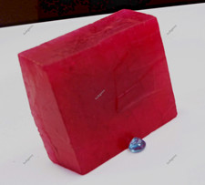 915.35 Ct Natural Red Ruby Rough HUGE Earth-Mined Certified Loose Gemstone