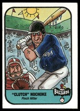Clutch Nochoke 1991 Confex Baseball Card #70 (NM)