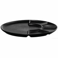 Asa Selection Coppa Kuro Aperitifteller Aperitif Teller Fondue Schwarz Ø 24.2 Cm