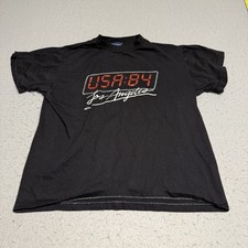 Vintage 1984 Los Angeles Olympics Single Stitch T Tee Jansport Made In USA