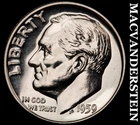 1959 Silver Roosevelt Dime - Choice Gem Proof  Lustrous  No Reserve  #J7747