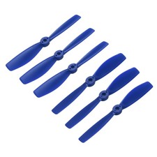 6Pcs RC Propellers 5x4.5 Inch CW CCW 2-Vane Main Rotors for RC Aircraft Blue